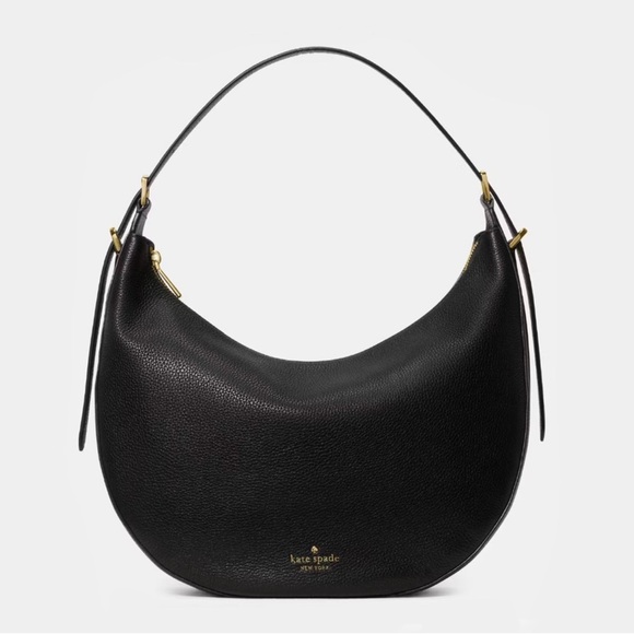 Kate Spade Elegant Black Hobo Bag - Picture 3 of 4